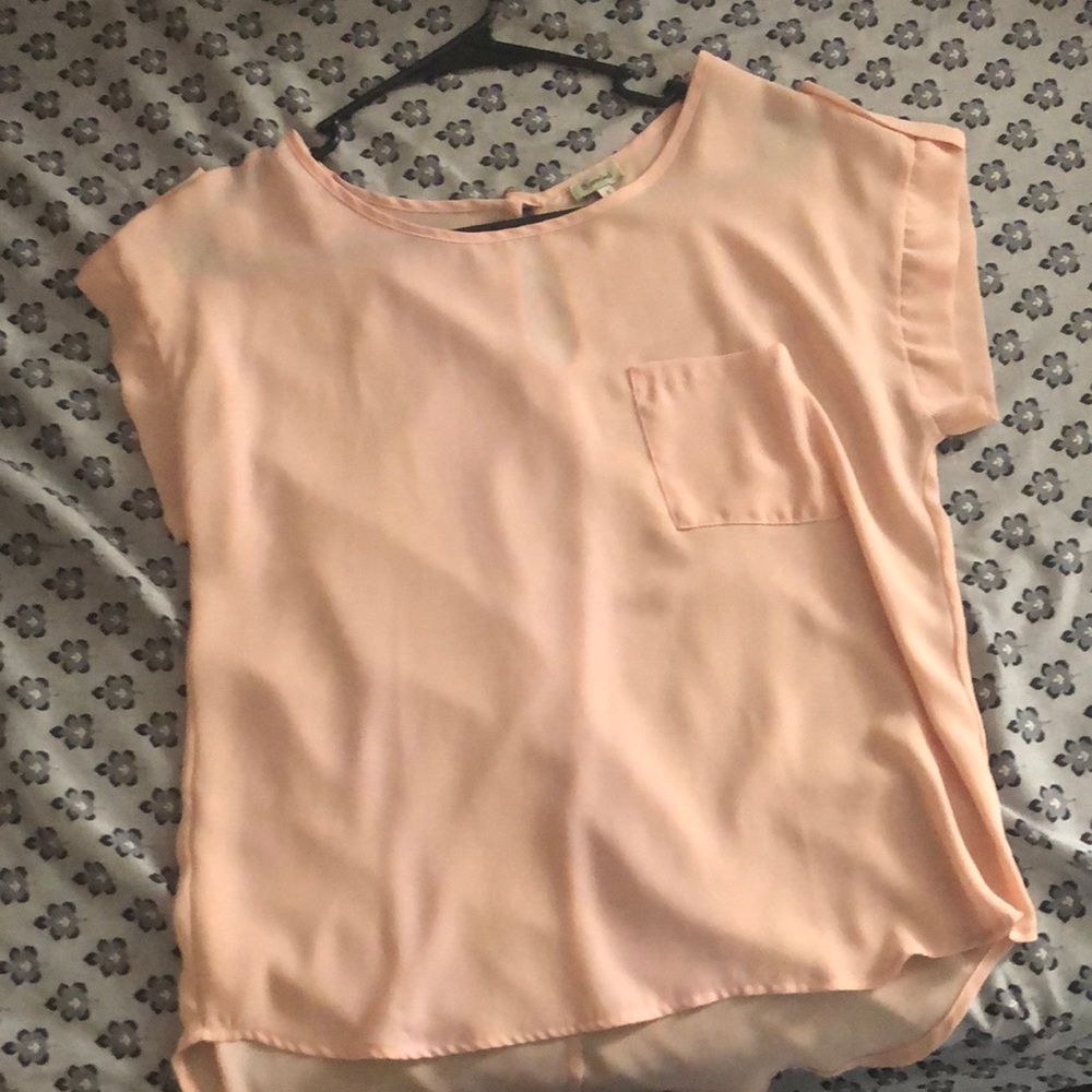 Baby pink blouse